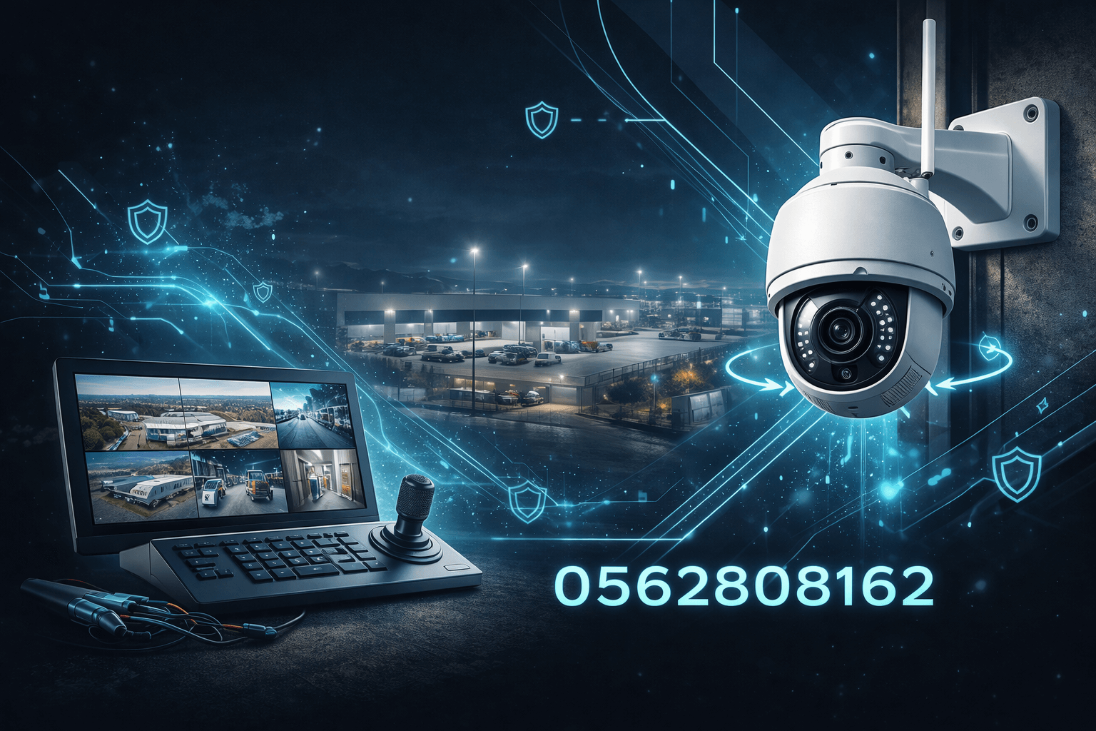 اكتشف مزايا كاميرات PTZ المتحركة للمراقبة بالمنطقه الشرقيه