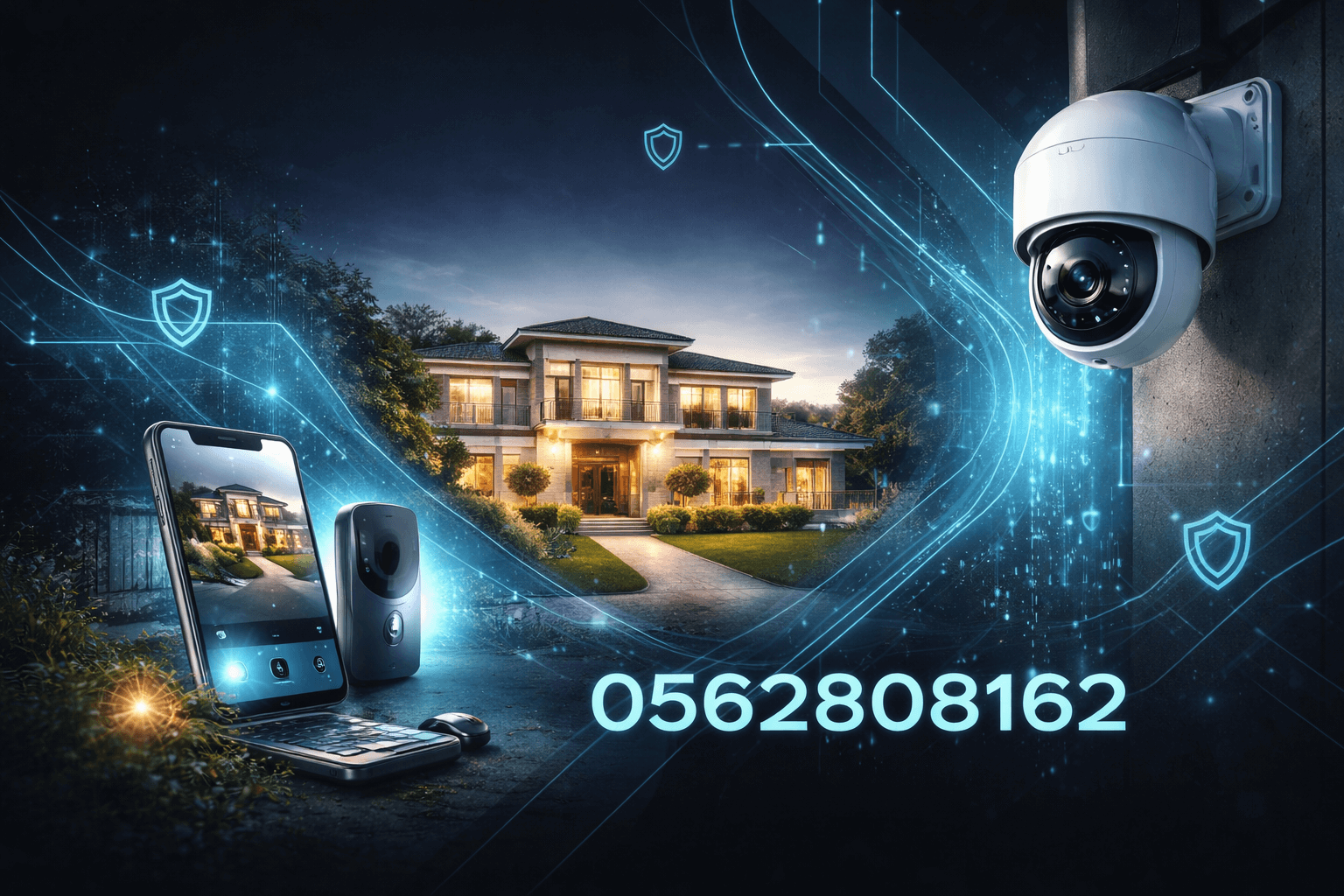 كاميرات مراقبة ذكية بالذكاء الاصطناعي في الدمام | ضمان سنتين