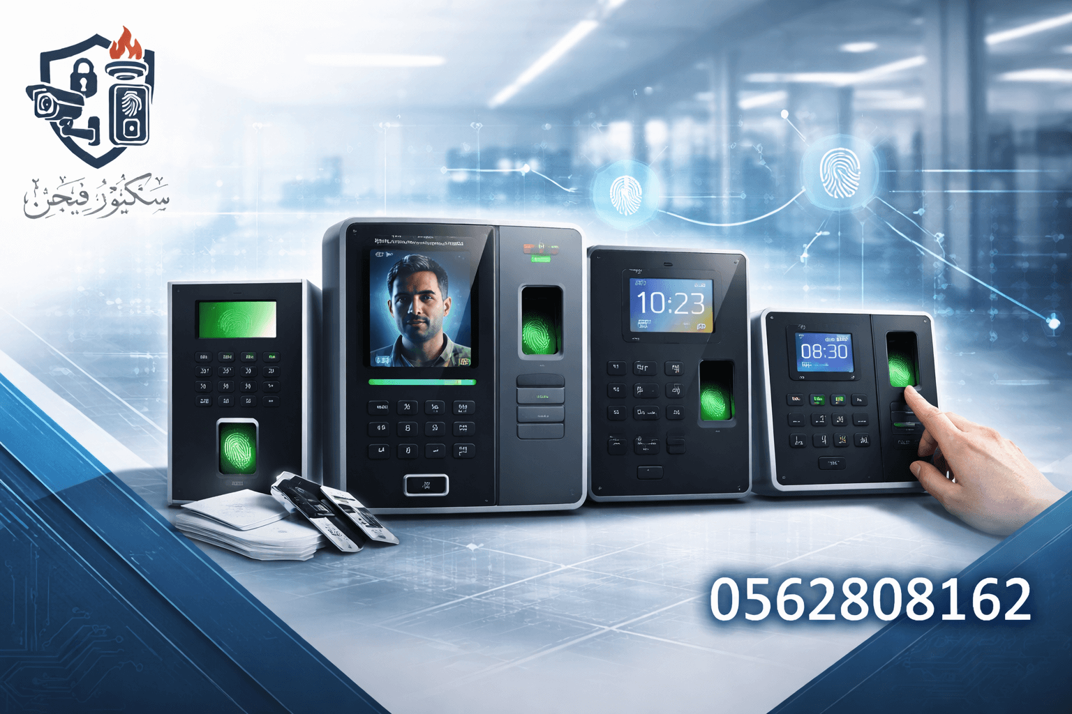 أجهزة البصمة للحضور والانصراف | أنظمة بصمة الموظفين بالدمام